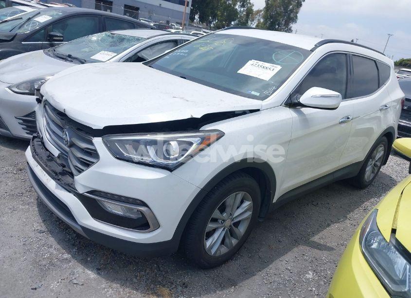Photo 2 of 2018 Hyundai Santa FE SPORT 2.0T (VIN 5XYZU4LA5JG527311)