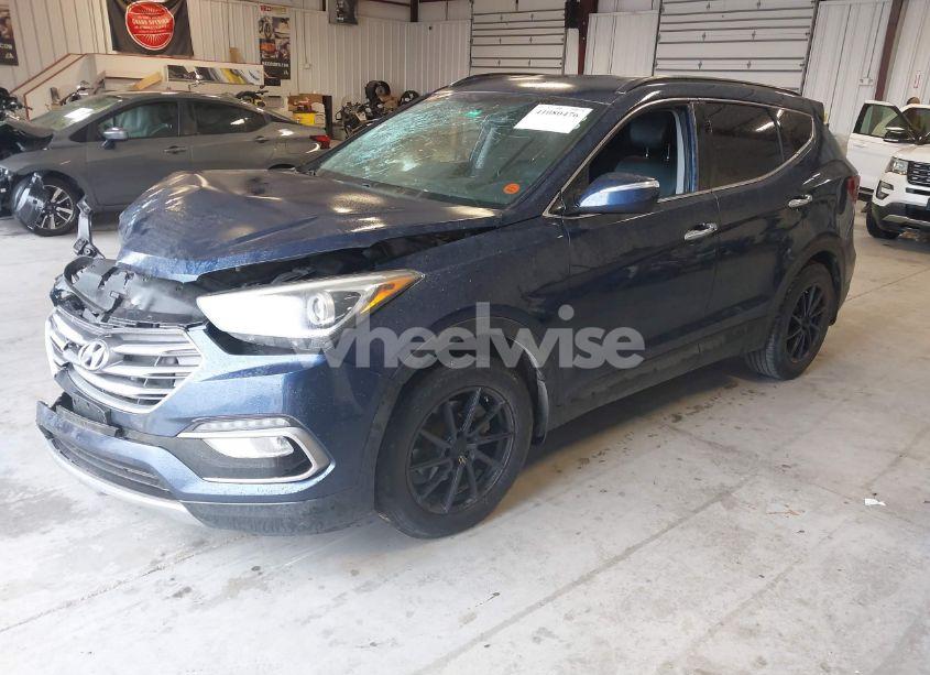 Photo 2 of 2018 Hyundai Santa FE SPORT 2.0T (VIN 5XYZU4LAXJG542631)