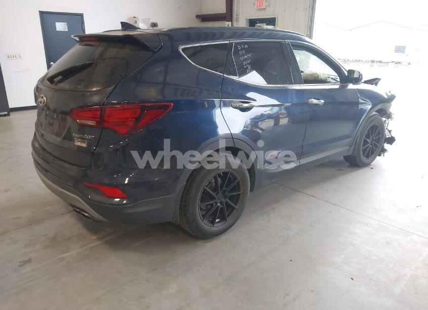 Photo 4 of 2018 Hyundai Santa FE SPORT 2.0T (VIN 5XYZU4LAXJG542631)