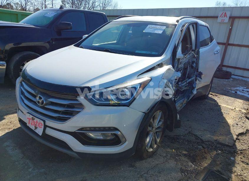 Photo 2 of 2018 Hyundai Santa FE SPORT 2.0T (VIN 5XYZUDLA0JG566016)