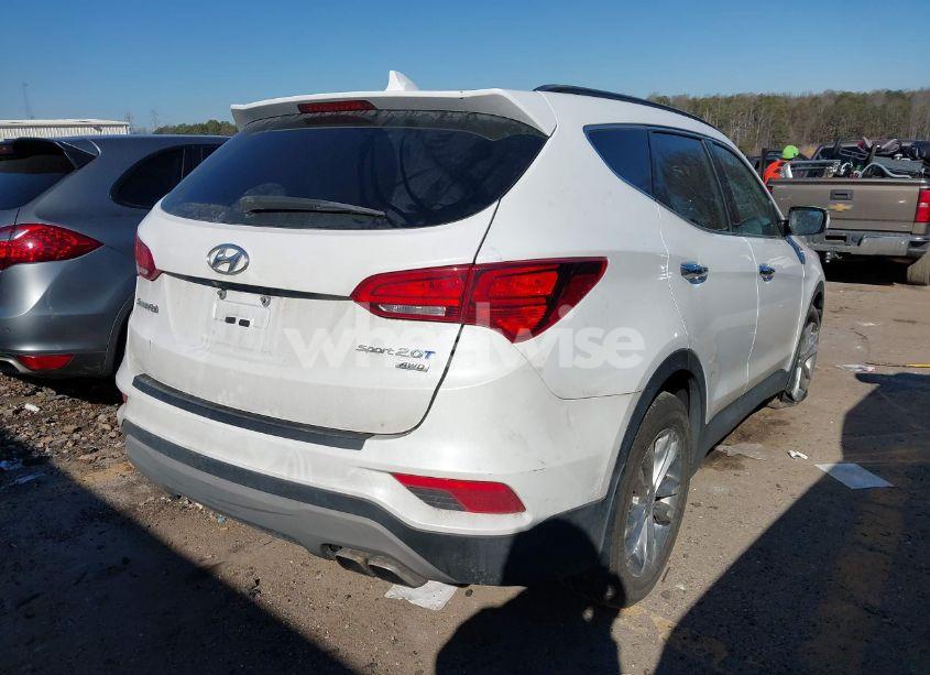 Photo 4 of 2018 Hyundai Santa FE SPORT 2.0T (VIN 5XYZUDLA0JG566016)