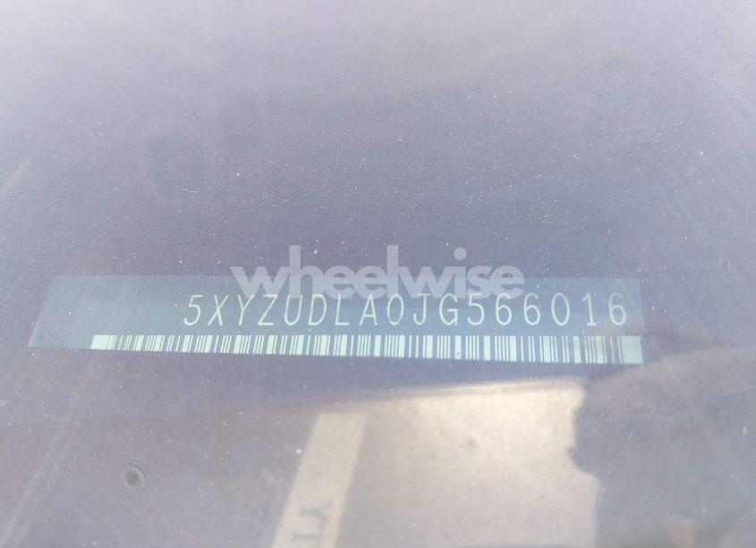 Photo 9 of 2018 Hyundai Santa FE SPORT 2.0T (VIN 5XYZUDLA0JG566016)