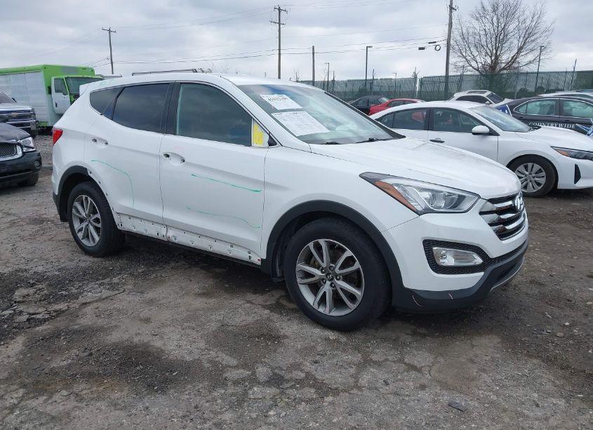 2014 Hyundai Santa FE SPORT 2.0L TURBO (VIN 5XYZUDLA5EG182352) main photo