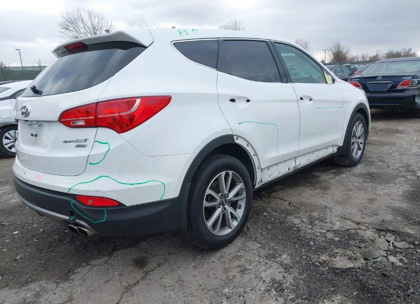 Photo 4 of 2014 Hyundai Santa FE SPORT 2.0L TURBO (VIN 5XYZUDLA5EG182352)