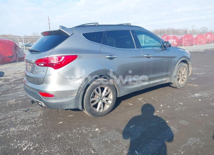 Photo 4 of 2016 Hyundai Santa FE SPORT 2.0L TURBO (VIN 5XYZUDLA6GG331242)
