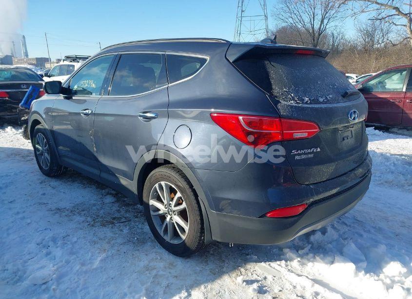 Photo 3 of 2015 Hyundai Santa FE SPORT 2.0L TURBO (VIN 5XYZUDLA7FG299433)