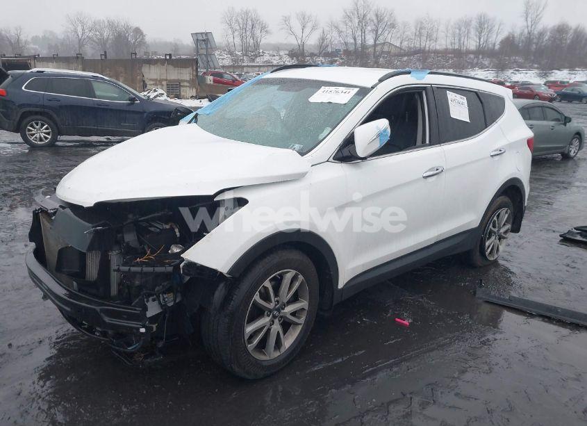 Photo 2 of 2016 Hyundai Santa FE SPORT 2.0L TURBO (VIN 5XYZUDLA7GG320377)