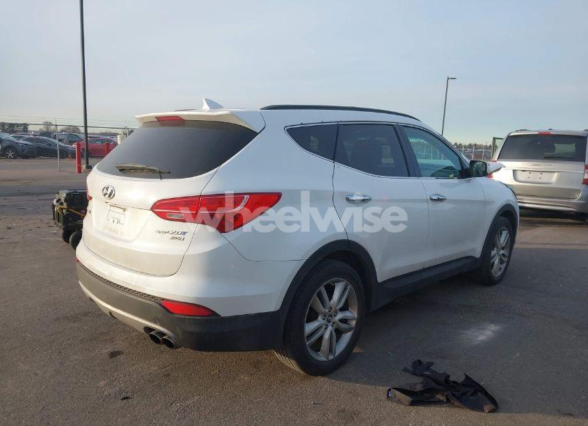 Photo 4 of 2013 Hyundai Santa FE SPORT 2.0T (VIN 5XYZUDLAXDG005245)