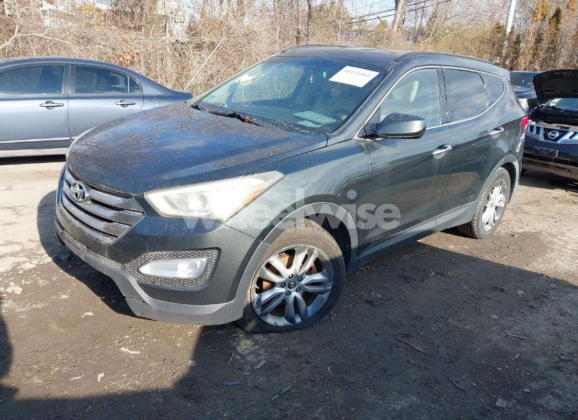 Photo 2 of 2013 Hyundai Santa FE SPORT 2.0T (VIN 5XYZUDLAXDG023082)