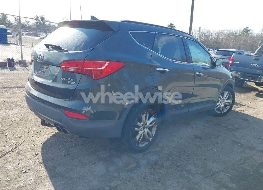 Photo 4 of 2013 Hyundai Santa FE SPORT 2.0T (VIN 5XYZUDLAXDG023082)