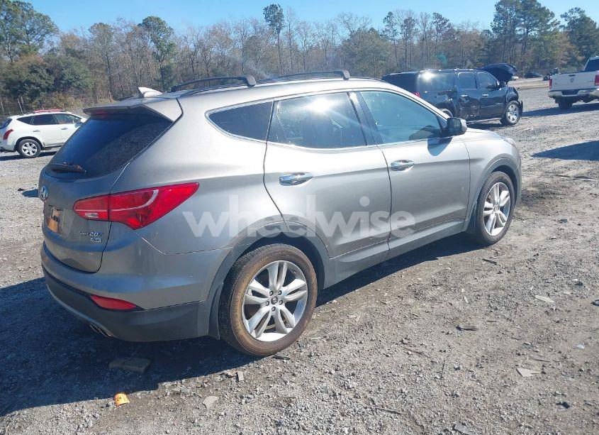 Photo 4 of 2013 Hyundai Santa FE SPORT 2.0T (VIN 5XYZUDLAXDG114014)