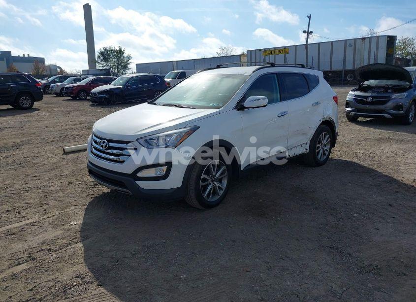 Photo 2 of 2014 Hyundai Santa FE SPORT 2.0L TURBO (VIN 5XYZUDLAXEG153591)