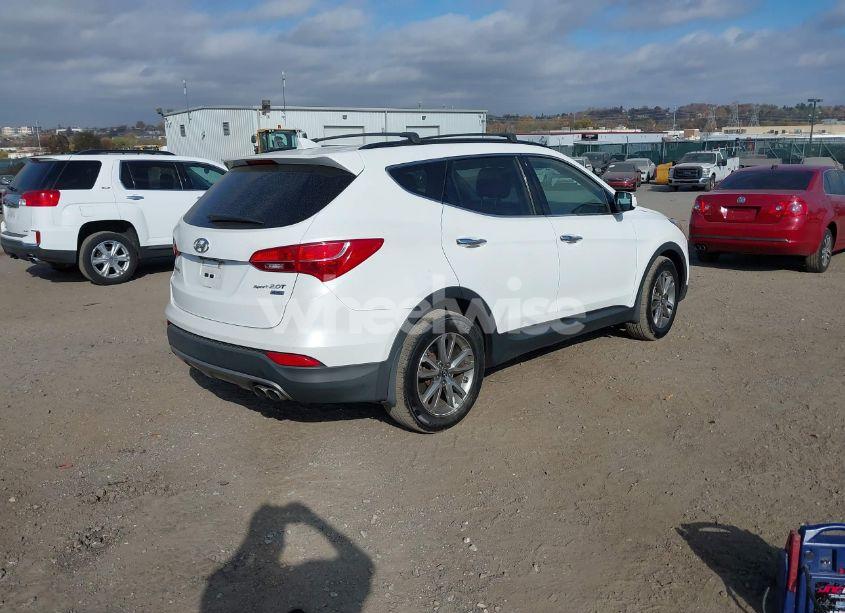 Photo 4 of 2014 Hyundai Santa FE SPORT 2.0L TURBO (VIN 5XYZUDLAXEG153591)