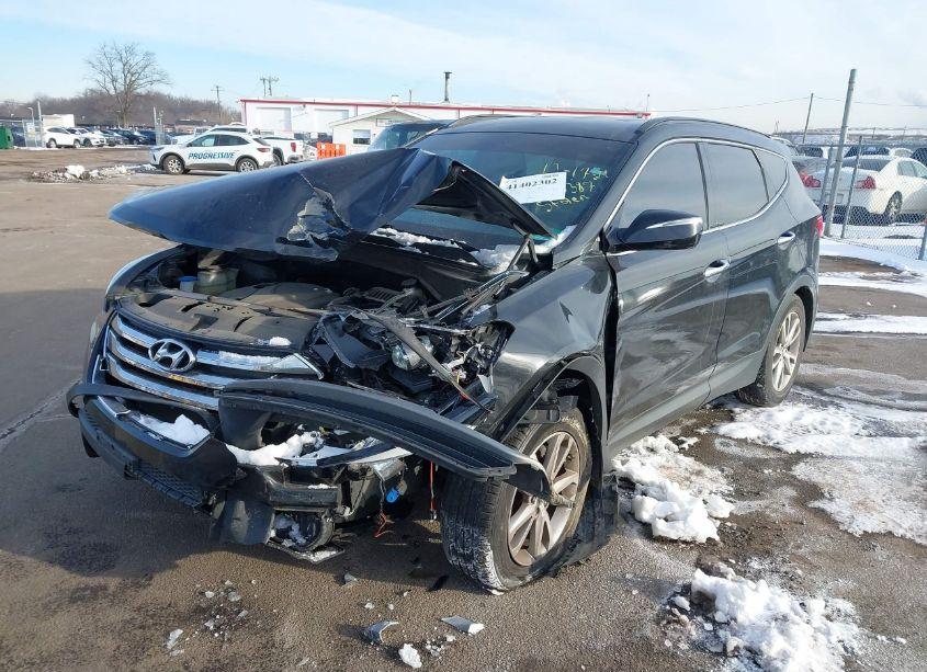 Photo 2 of 2014 Hyundai Santa FE SPORT 2.0L TURBO (A6) (VIN 5XYZUDLAXEG222196)