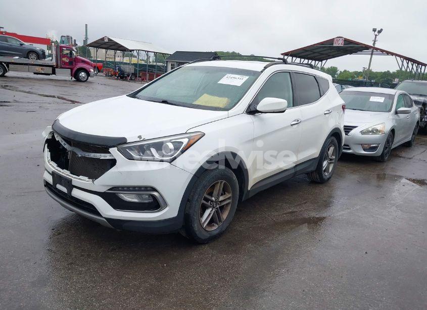 Photo 2 of 2017 Hyundai Santa FE SPORT 2.4L (VIN 5XYZUDLB0HG397831)