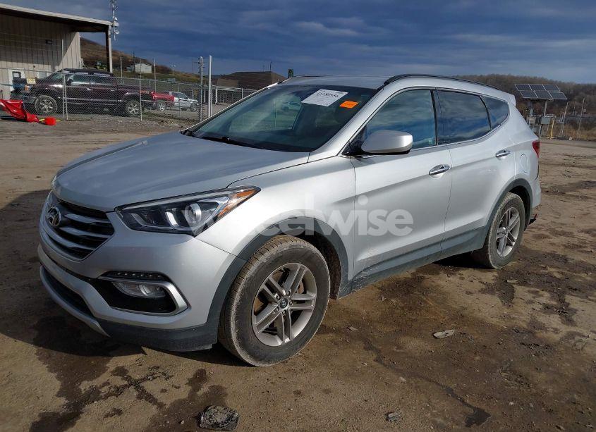 Photo 2 of 2017 Hyundai Santa FE SPORT 2.4L (VIN 5XYZUDLB0HG490137)