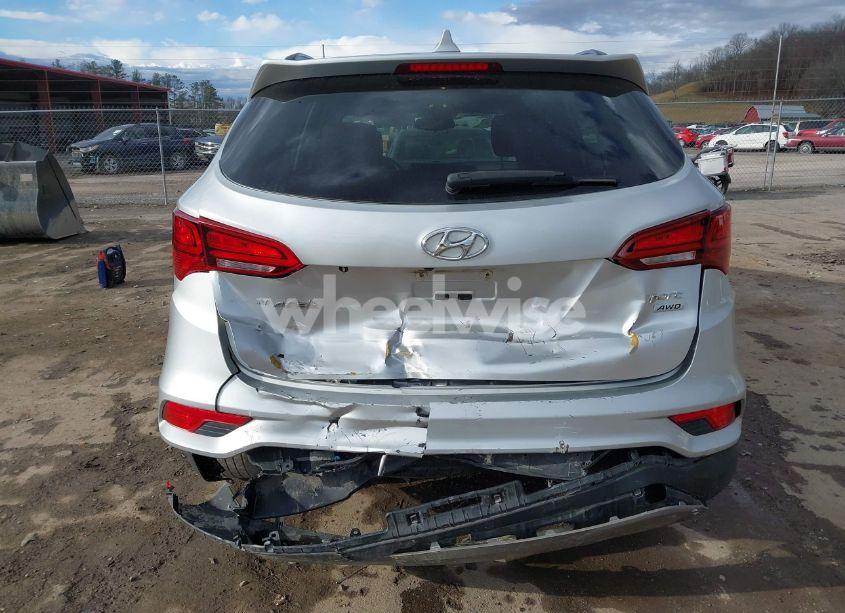 Photo 6 of 2017 Hyundai Santa FE SPORT 2.4L (VIN 5XYZUDLB0HG490137)