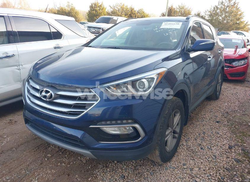 Photo 2 of 2018 Hyundai Santa FE SPORT 2.4L (VIN 5XYZUDLB0JG548561)