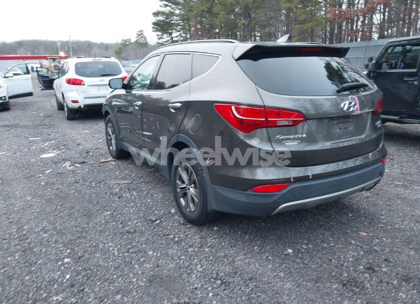 Photo 3 of 2014 Hyundai Santa FE SPORT 2.4L (VIN 5XYZUDLB1EG150572)