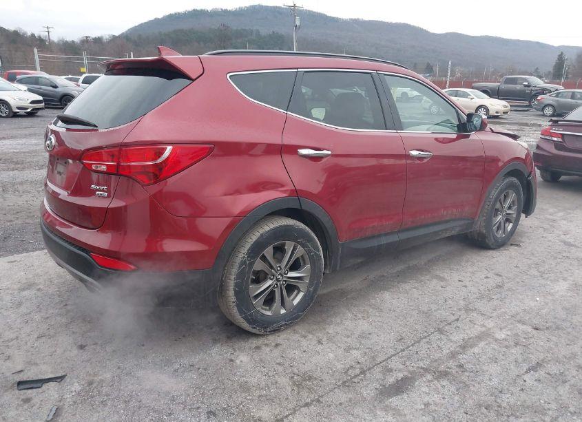 Photo 4 of 2014 Hyundai Santa FE SPORT 2.4L (VIN 5XYZUDLB1EG230843)