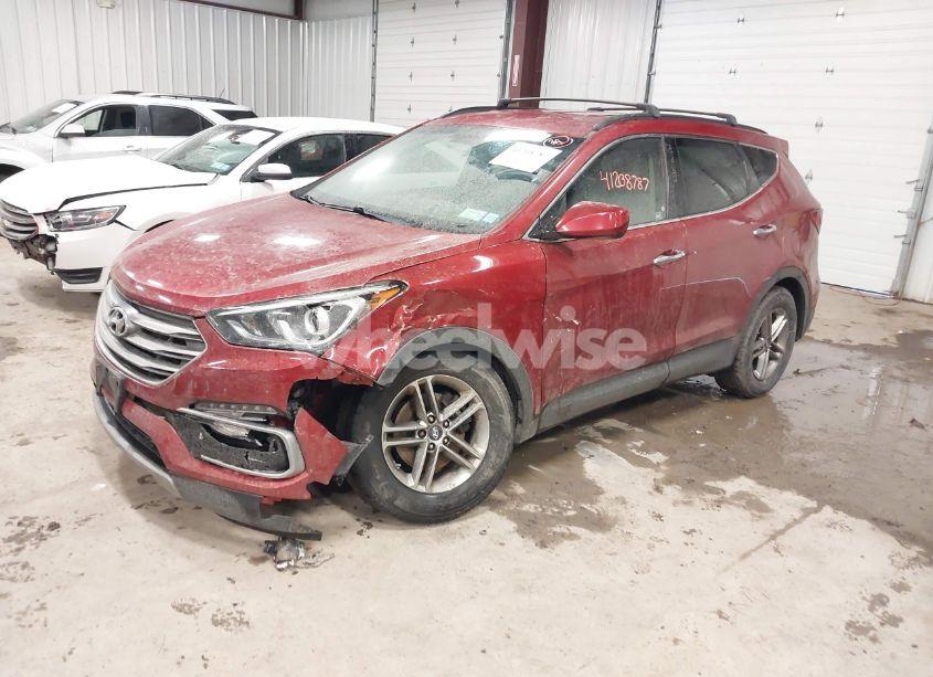 Photo 2 of 2017 Hyundai Santa FE SPORT (VIN 5XYZUDLB1HG408920)