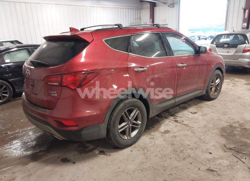 Photo 4 of 2017 Hyundai Santa FE SPORT (VIN 5XYZUDLB1HG408920)
