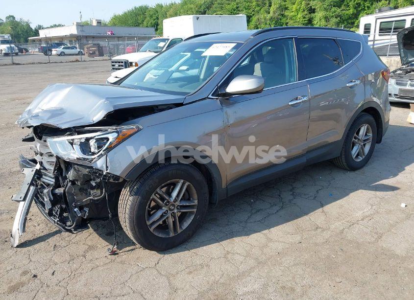 Photo 2 of 2017 Hyundai Santa FE SPORT 2.4L (VIN 5XYZUDLB1HG426673)