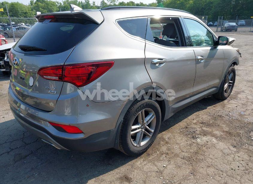 Photo 4 of 2017 Hyundai Santa FE SPORT 2.4L (VIN 5XYZUDLB1HG426673)