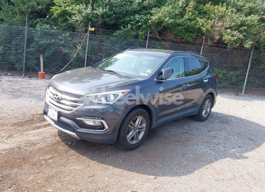 Photo 2 of 2017 Hyundai Santa FE SPORT 2.4L (VIN 5XYZUDLB1HG491183)