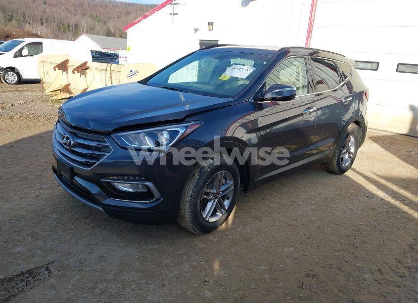 Photo 2 of 2018 Hyundai Santa FE SPORT 2.4L (VIN 5XYZUDLB1JG512703)