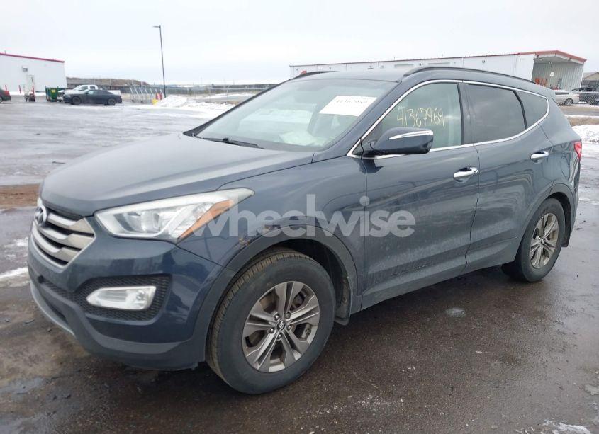 Photo 2 of 2014 Hyundai Santa FE SPORT 2.4L (VIN 5XYZUDLB3EG164568)