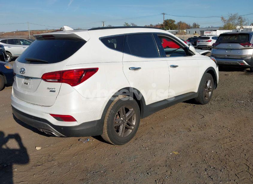 Photo 4 of 2017 Hyundai Santa FE SPORT 2.4L (VIN 5XYZUDLB3HG389738)