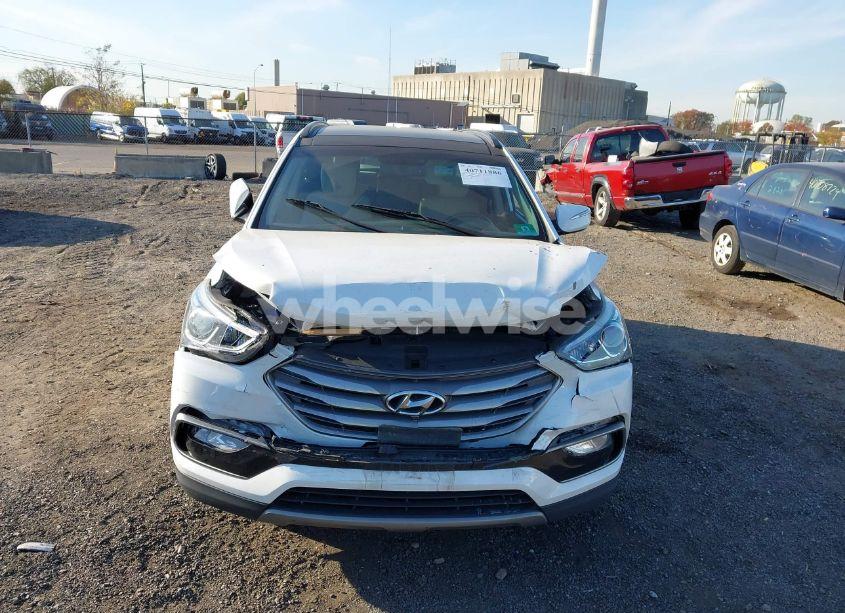 Photo 6 of 2017 Hyundai Santa FE SPORT 2.4L (VIN 5XYZUDLB3HG389738)
