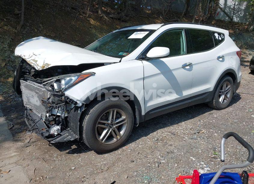 Photo 2 of 2017 Hyundai Santa FE SPORT 2.4L (VIN 5XYZUDLB3HG441370)