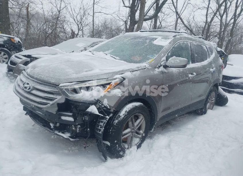 Photo 2 of 2017 Hyundai Santa FE SPORT 2.4L (VIN 5XYZUDLB3HG444768)