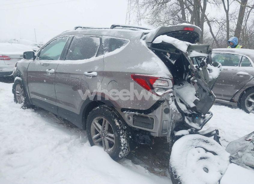 Photo 3 of 2017 Hyundai Santa FE SPORT 2.4L (VIN 5XYZUDLB3HG444768)