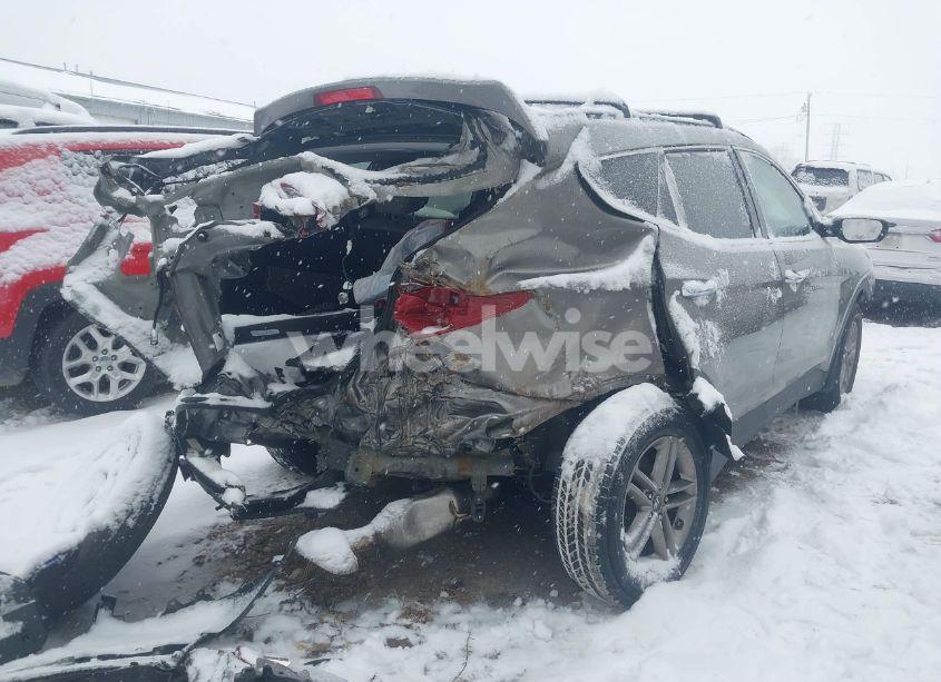 Photo 4 of 2017 Hyundai Santa FE SPORT 2.4L (VIN 5XYZUDLB3HG444768)