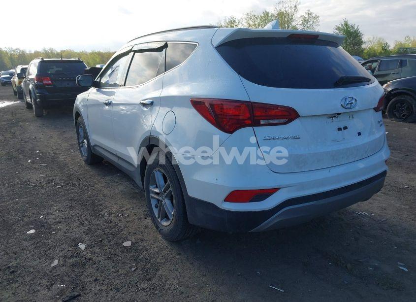 Photo 3 of 2017 Hyundai Santa FE SPORT 2.4L (VIN 5XYZUDLB4HG408748)
