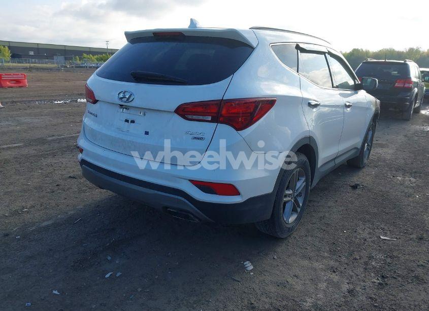 Photo 4 of 2017 Hyundai Santa FE SPORT 2.4L (VIN 5XYZUDLB4HG408748)