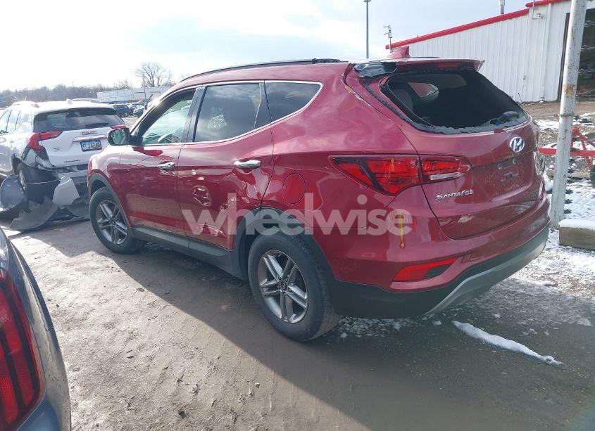 Photo 14 of 2017 Hyundai Santa FE SPORT 2.4L (VIN 5XYZUDLB4HG423895)