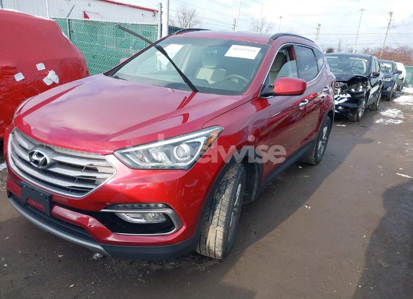 Photo 2 of 2017 Hyundai Santa FE SPORT 2.4L (VIN 5XYZUDLB4HG423895)