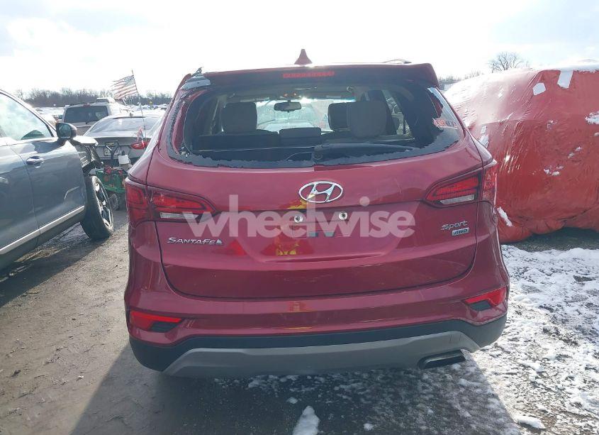 Photo 6 of 2017 Hyundai Santa FE SPORT 2.4L (VIN 5XYZUDLB4HG423895)