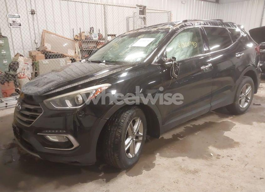 Photo 2 of 2018 Hyundai Santa FE SPORT 2.4L (VIN 5XYZUDLB4JG516079)