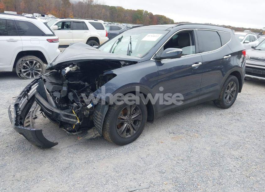 Photo 2 of 2014 Hyundai Santa FE SPORT 2.4L (VIN 5XYZUDLB5EG158321)