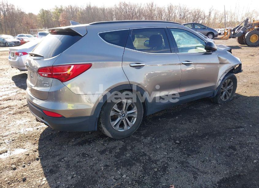 Photo 4 of 2016 Hyundai Santa FE SPORT 2.4L (VIN 5XYZUDLB5GG319589)