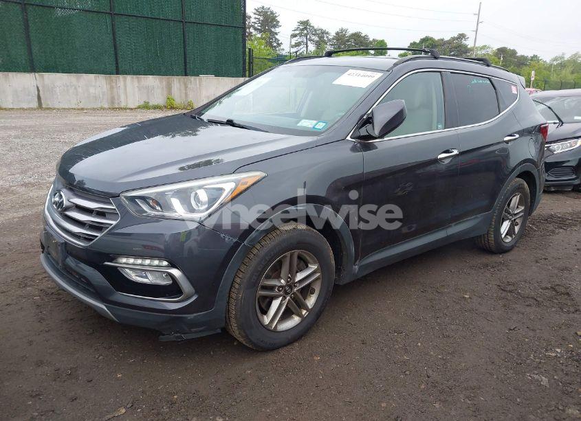Photo 2 of 2017 Hyundai Santa FE SPORT 2.4L (VIN 5XYZUDLB5HG397310)