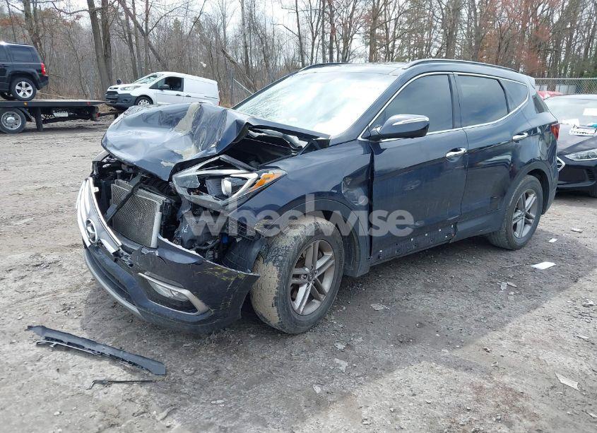 Photo 2 of 2017 Hyundai Santa FE SPORT 2.4L (VIN 5XYZUDLB5HG480493)