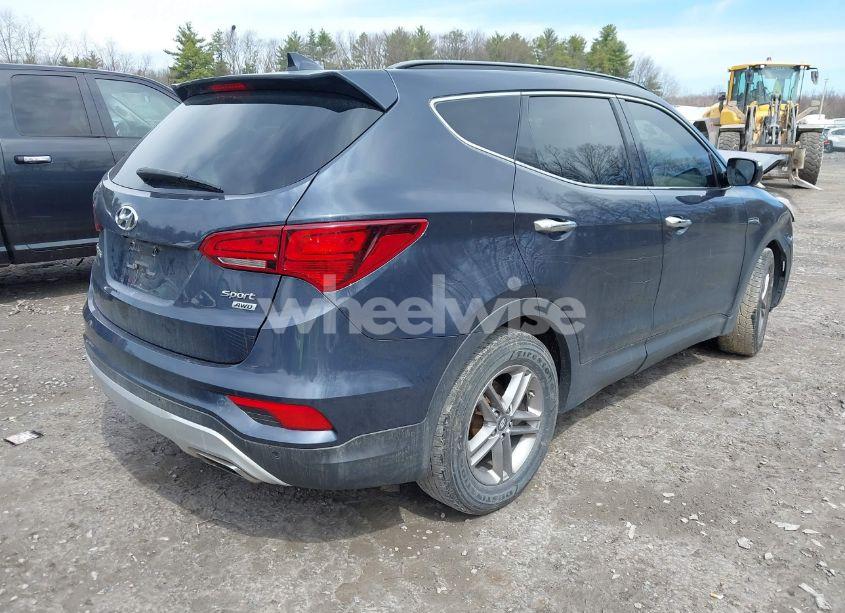 Photo 4 of 2017 Hyundai Santa FE SPORT 2.4L (VIN 5XYZUDLB5HG480493)