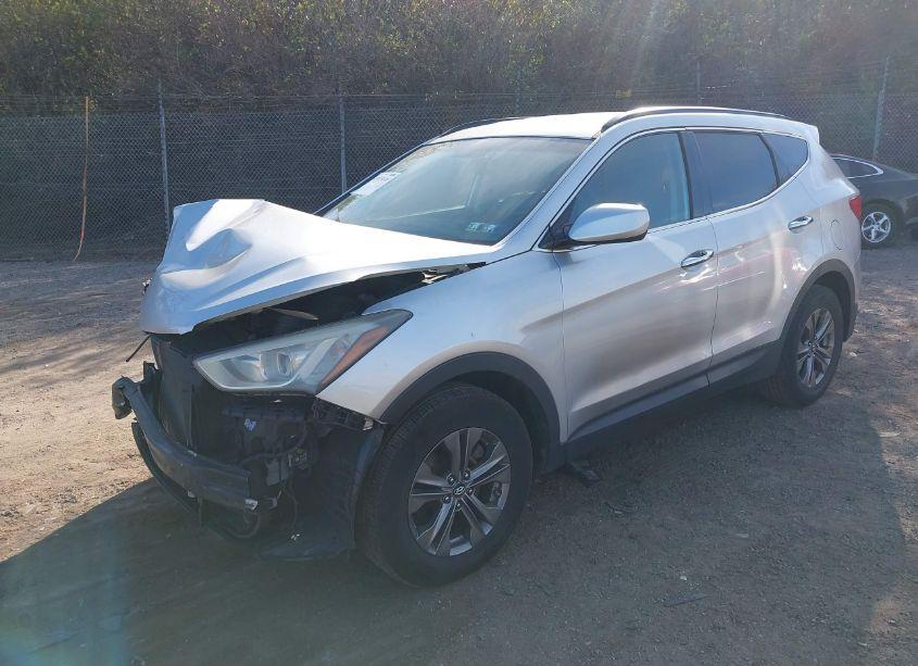 Photo 2 of 2014 Hyundai Santa FE SPORT 2.4L (VIN 5XYZUDLB6EG220308)