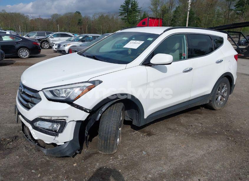Photo 2 of 2016 Hyundai Santa FE SPORT 2.4L (VIN 5XYZUDLB6GG375508)